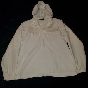 Timberland Women's White Windbreaker Size Large